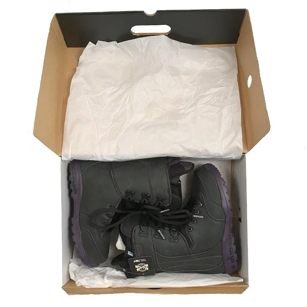 NEW Burton Sapphire Snowboard Boots! Faded Black 5 5.5 6 6.5  Euro 35 36 36.5 37